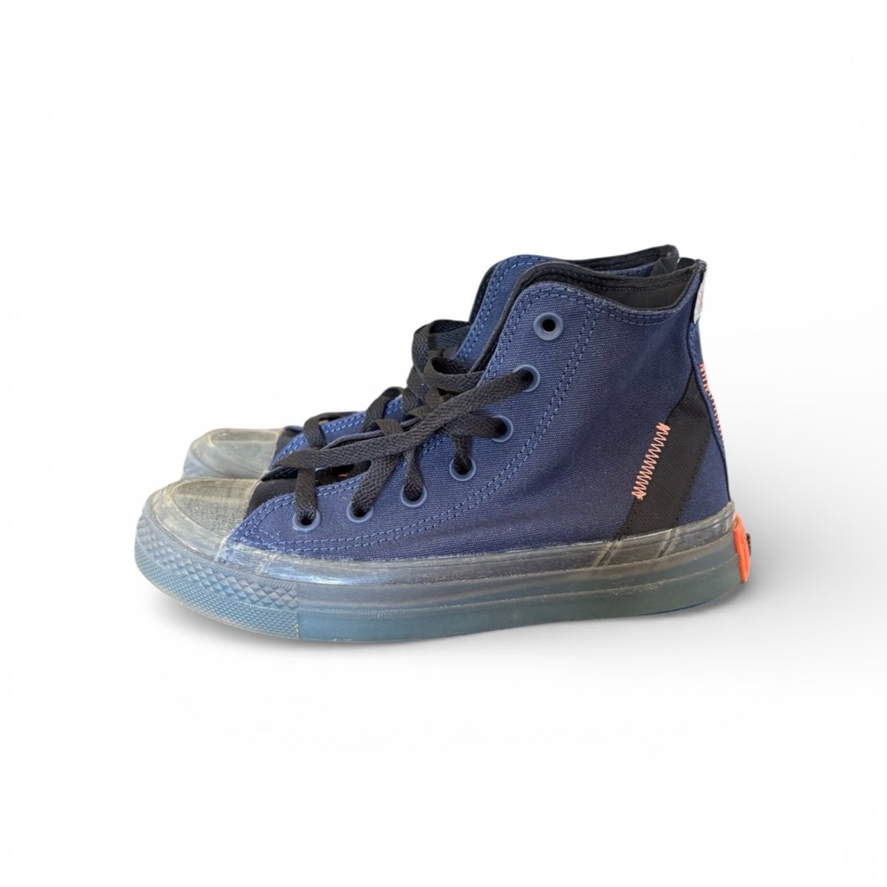 Converse Women’s High-Top Sneakers - Blue and Orange